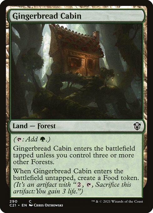 Gingerbread Cabin 290