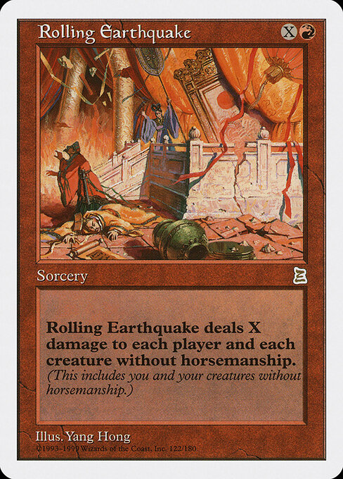 Rolling Earthquake 122