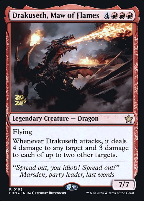 Drakuseth, Maw of Flames 193s