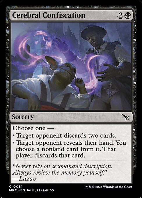 Cerebral Confiscation 81