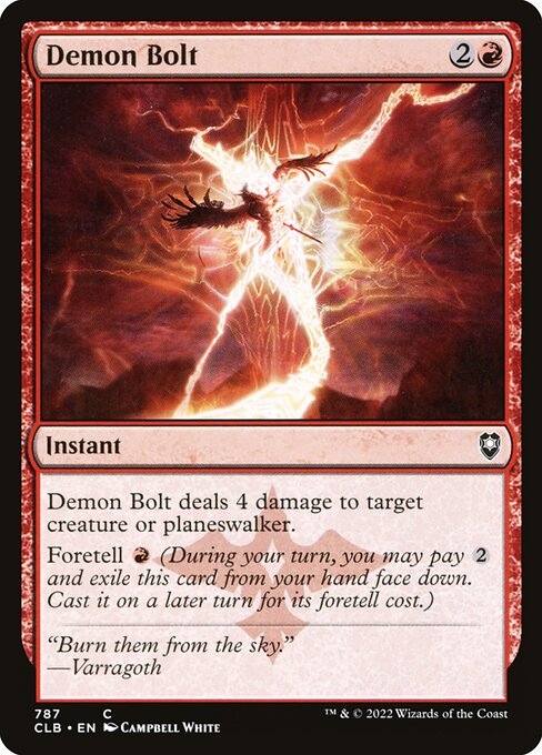 Demon Bolt 787