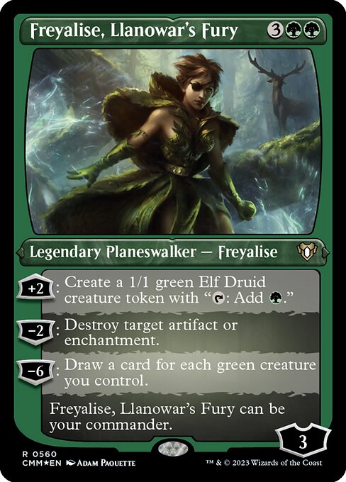 Freyalise, Llanowar's Fury 560