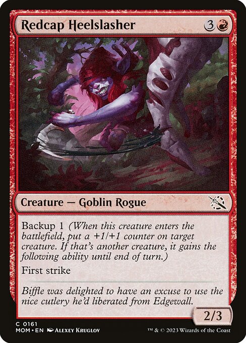 Redcap Heelslasher 161