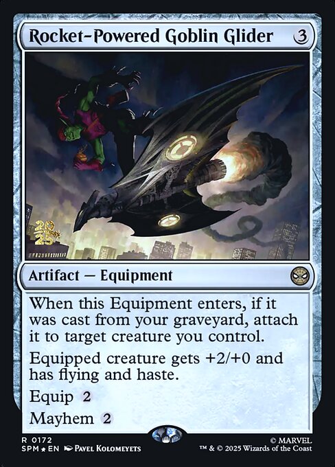 Rocket-Powered Goblin Glider 172s