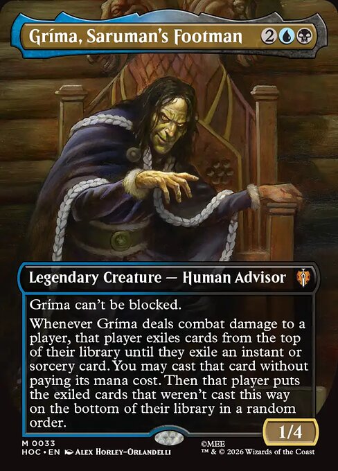Gríma, Saruman's Footman 33