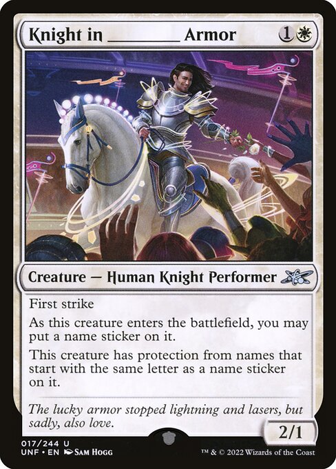 Knight in _____ Armor 17