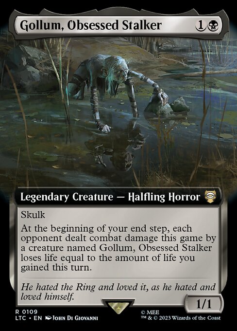 Gollum, Obsessed Stalker 109
