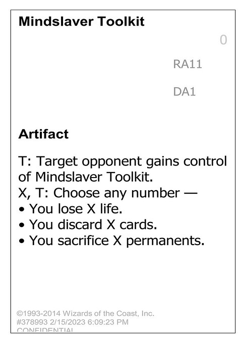 Mindslaver Toolkit RA11a