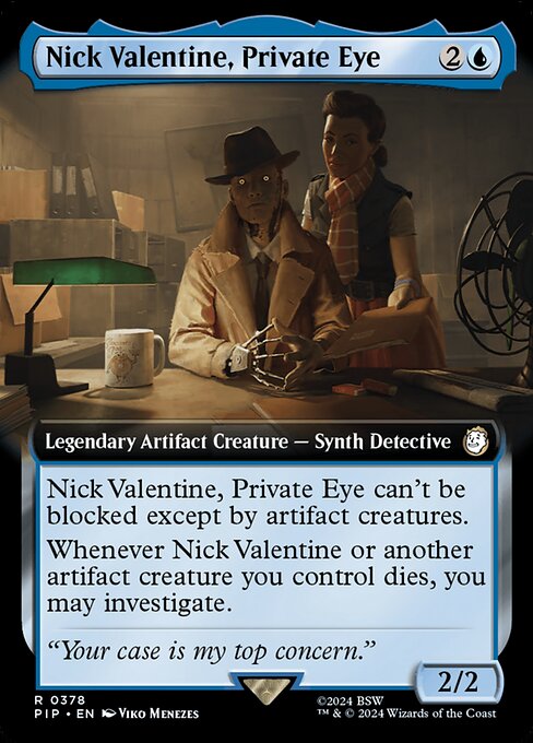 Nick Valentine, Private Eye 378