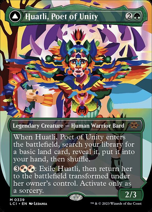 Huatli, Poet of Unity // Roar of the Fifth People 339
