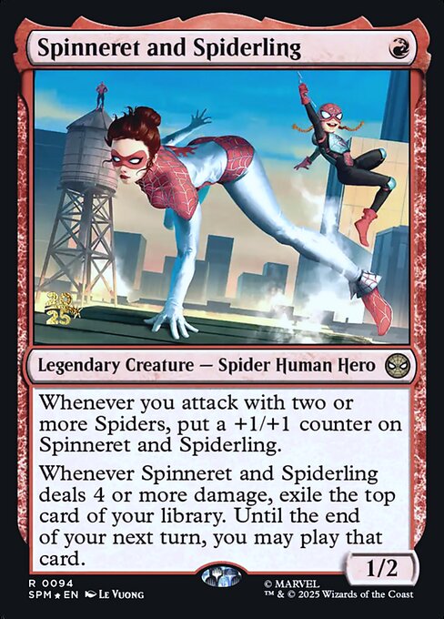 Spinneret and Spiderling 94s