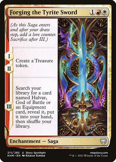 Forging the Tyrite Sword 211