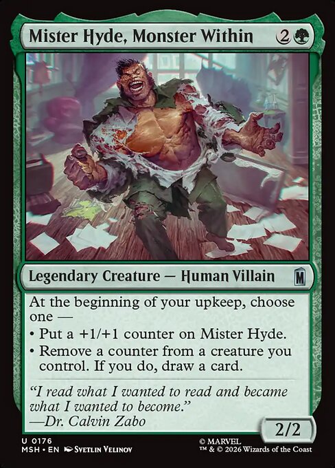 Mister Hyde, Monster Within 176