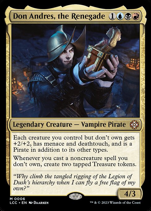Don Andres, the Renegade 6