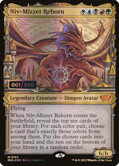 Niv-Mizzet Reborn 183z