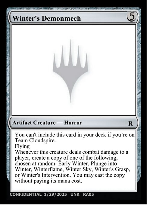 Winter's Demonmech RA05c