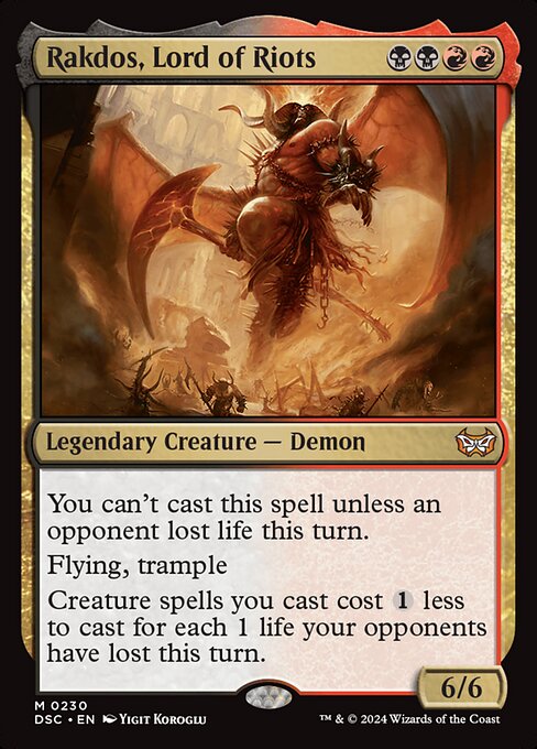Rakdos, Lord of Riots 230