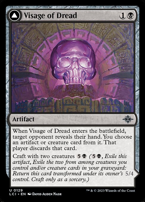 Visage of Dread // Dread Osseosaur 129