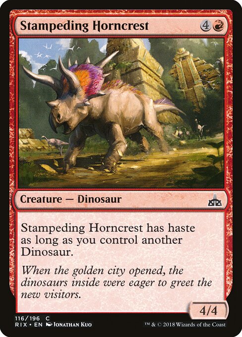 Stampeding Horncrest 116