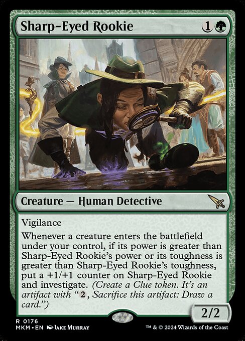 Sharp-Eyed Rookie 176