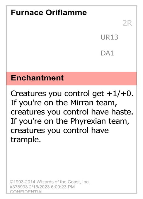 Furnace Oriflamme UR13
