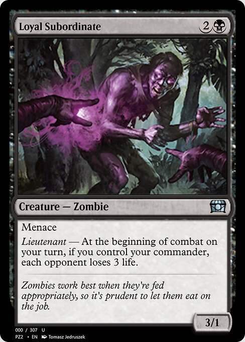 Loyal Subordinate 70735