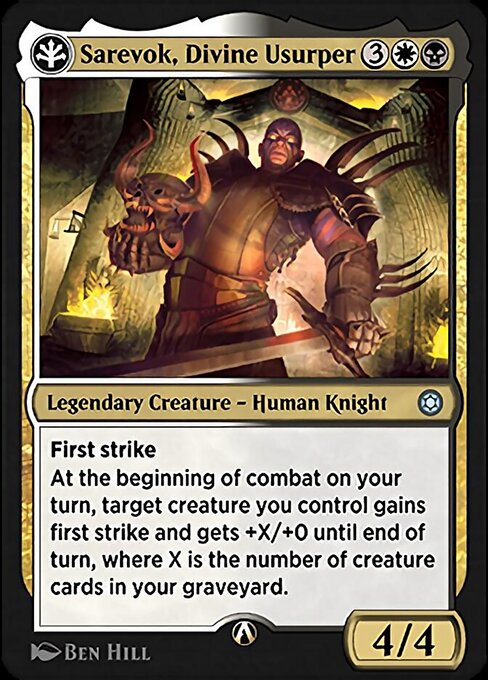 Sarevok, Divine Usurper 9w