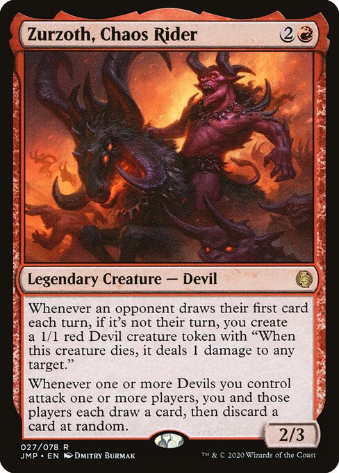 Zurzoth, Chaos Rider 27