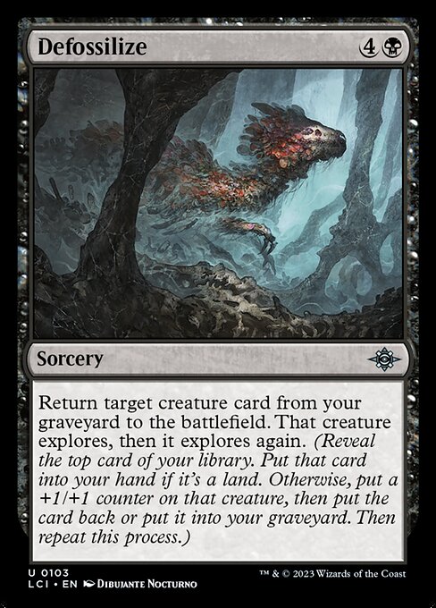 Defossilize 103