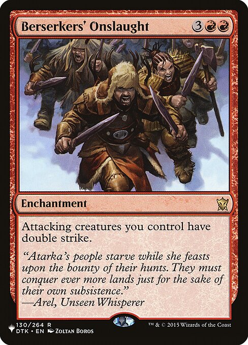 Berserkers' Onslaught DTK-130