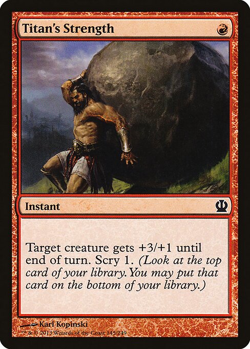 Titan's Strength 145