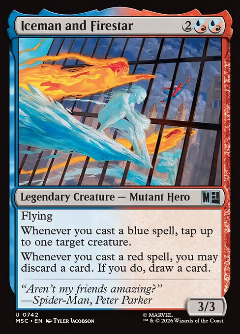 Iceman and Firestar 742