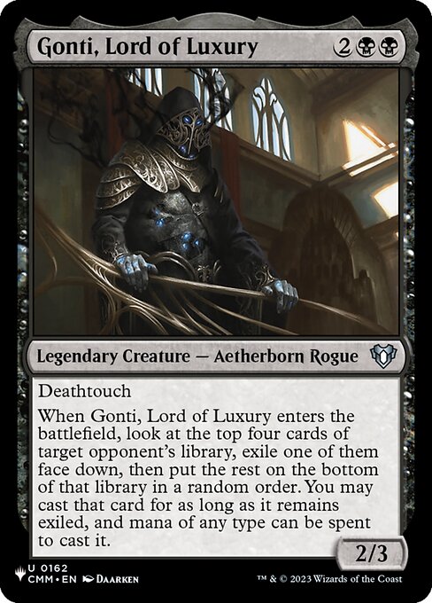 Gonti, Lord of Luxury CMM-162