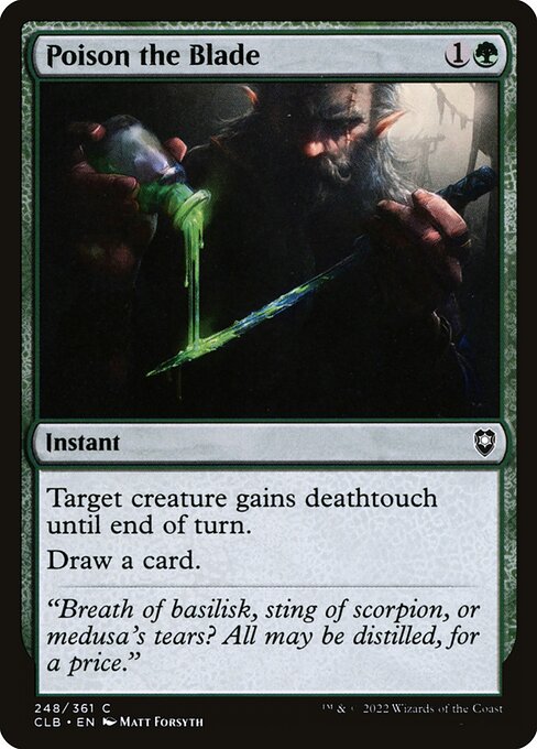 Poison the Blade 248