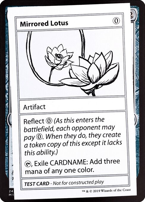 Mirrored Lotus 107