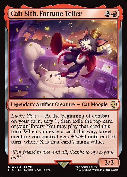 Cait Sith, Fortune Teller 54