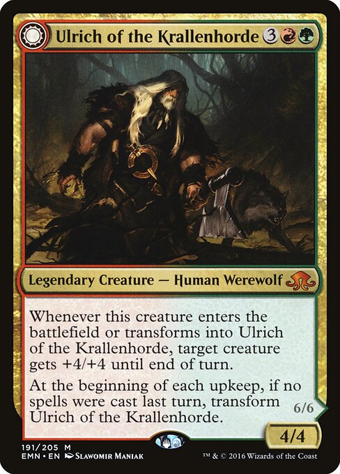 Ulrich of the Krallenhorde // Ulrich, Uncontested Alpha 191