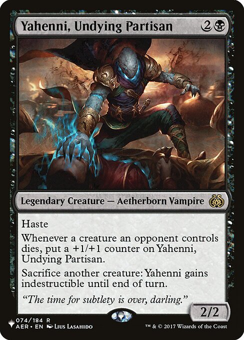 Yahenni, Undying Partisan AER-74