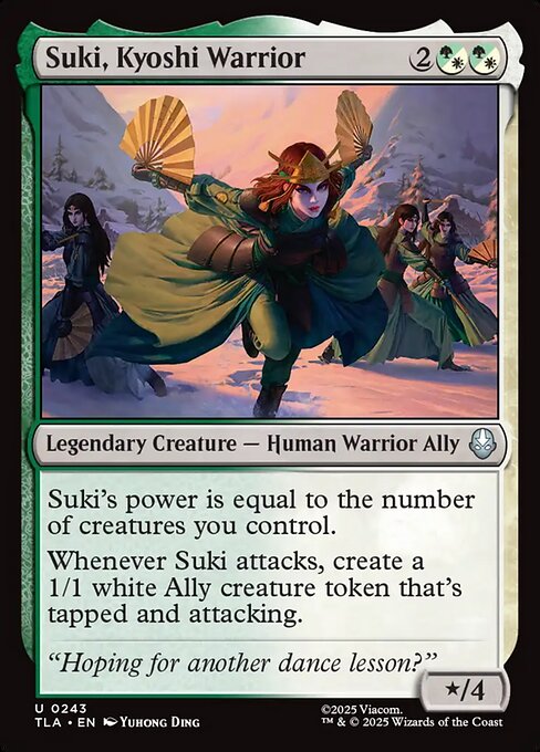 Suki, Kyoshi Warrior 243