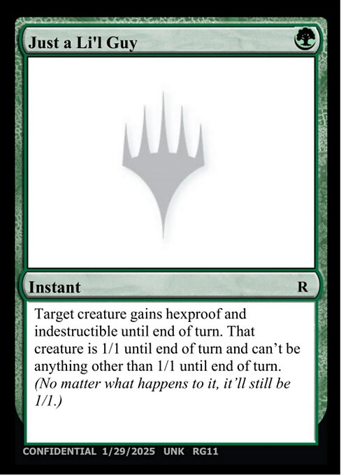 Just a Li'l Guy RG11a