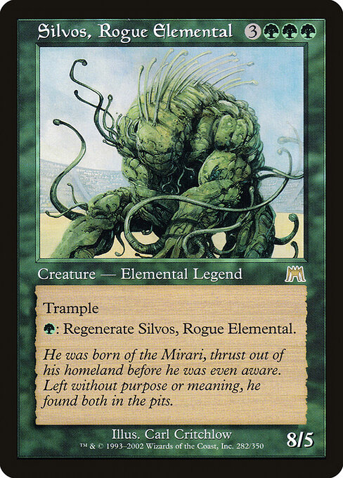 Silvos, Rogue Elemental 282