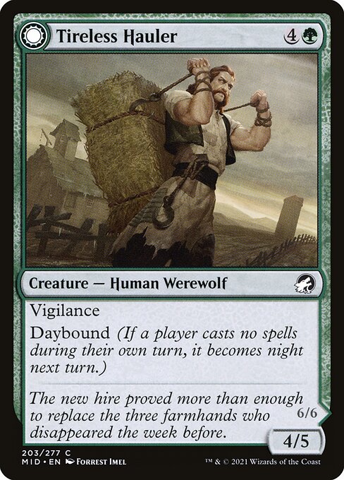 Tireless Hauler // Dire-Strain Brawler 203