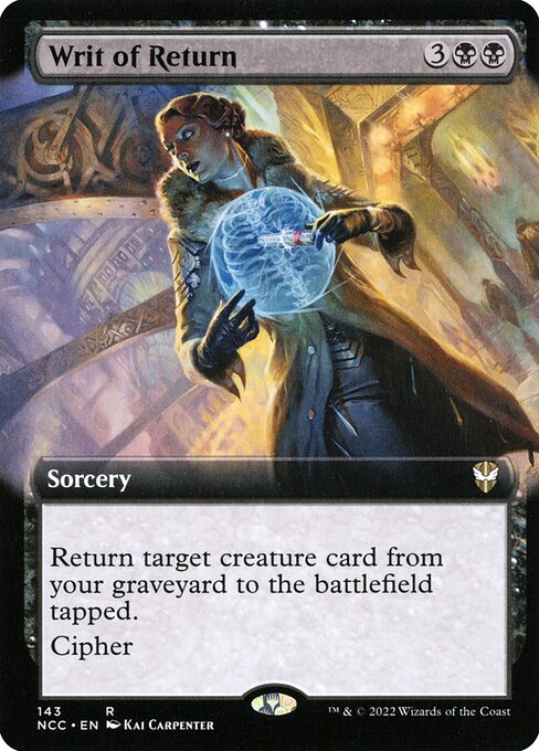 Writ of Return 143