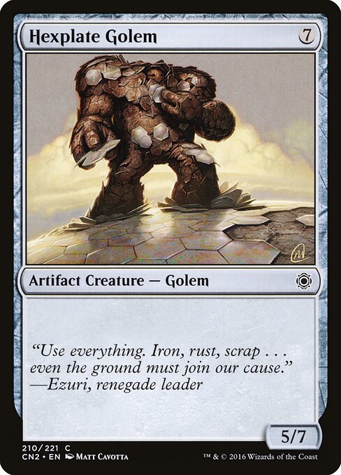Hexplate Golem 210