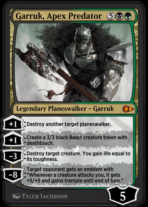 Garruk, Apex Predator 225
