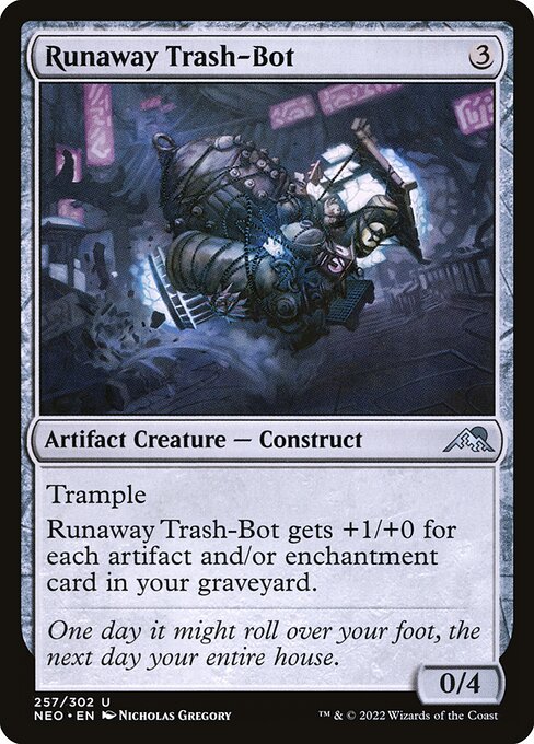 Runaway Trash-Bot 257