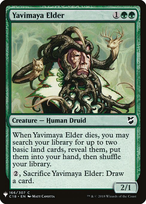 Yavimaya Elder C18-166