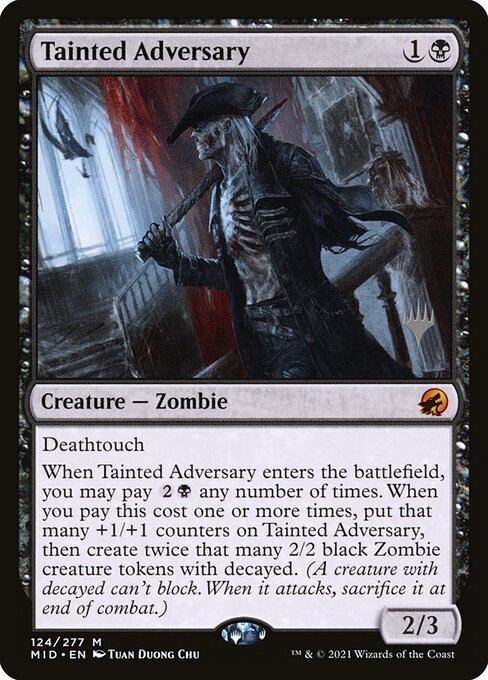 Tainted Adversary 124p