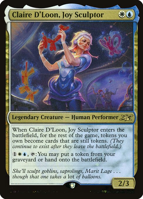 Claire D'Loon, Joy Sculptor 451