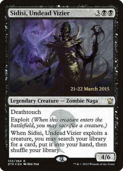 Sidisi, Undead Vizier 120s